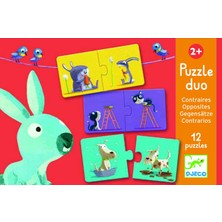 Mythriva Djeco Ikili Puzzle - Duo Opposites