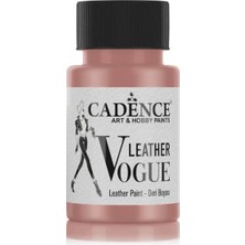 Mythriva Cadence Leather Vogue Deri Boyası Metalik Lvm-06 Gül Kurusu 50 ml