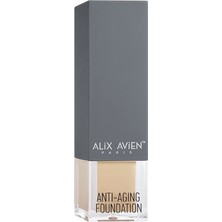Mythriva Alıx Avıen Yaşlanma Karşıtı Vitamin Içeren Nemlendirici SPF15+ Fondöten Anti Aging Foundation 508 Sable Sand