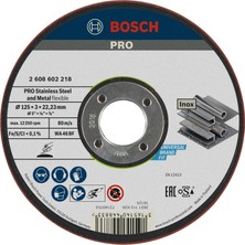 Die Grup Bosch 2608602218 Schleifzubehoer Schruppsch. 125 x 3 mm F. Metal Semifl