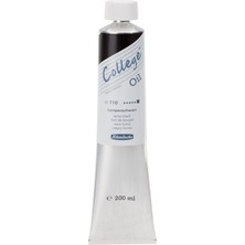 Mythriva Schmincke College Yağlı Boya 200ML - N:710 Lamp Black