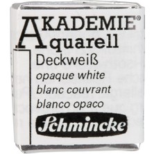 Mythriva Schmincke Akademie Aquarell Yarım Tablet Sulu Boya 111 Opaque White