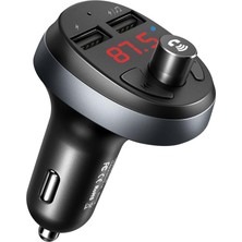 Mythriva Mcdodo CC-6880 Fm Transmitter Çift USB Bluetooth Araç Şarj Cihazı