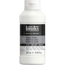 Mythriva Liquitex 5408 Professional Pour Medium Suya Dayanıklı Sararmayan Esnek Renk Akışını Artırır 8oz Şişe