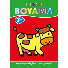 Mythriva Eğlenceli Boyama - 3 Yaş Üstü 4'lü Pastel Boya Hediyeli
