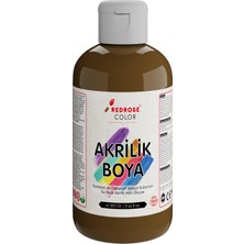 Mythriva Red Rose Açık Kahverengi Akrilik Boya 250 gr