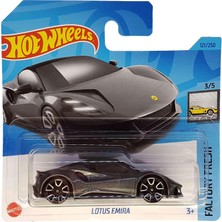Mythriva Hot Wheels - Lotus Emira - Factory Fresh 3/5 - HKK78 - Short Card - Orta Motorlu Spor Araba - Gri Metalik - Mattel 2023