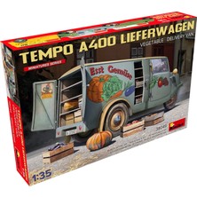 Die Grup Miniart 38049 1:35 Tempo A400 Lieferwagen. Sebze Taşıma Aracı