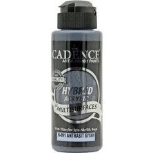 Die Grup Cadence Hybrid Multisurface Akrilik Boya 120 Ml. H-091 Antrasit Siyah