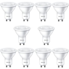 Philips 4,7-50W GU10 LED Ampul 4000K Gün Işığı Aydınlatma ile Modern Tasarım ve Dayanıklılık