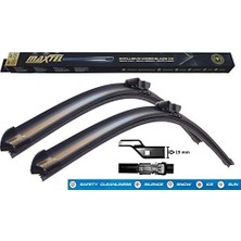 Mythriva Maxtel Silecek Süpürgesi Ön Muz Tipi 750MM+650MM Renault Espace V 15, Peugeot 308, 07-13, 308 cc 09-15, 308 Sw 08-14, 408 09, Citroen C4 10, Citroen Ds4 11-15, Citroen Ds4 Crossback 19 -Max 121 11 204