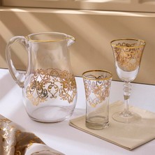 Mythriva Aryıldız Veronica Gold 25 Parça 12 Kişilik Su Seti