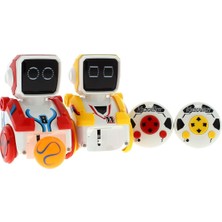 Mythriva Silverlit Robot Kickabot Ikili Set - Kırmızı ve Siyah