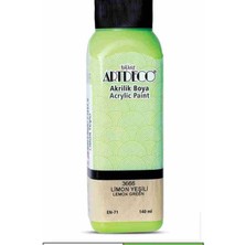 Mythriva Artdeco Akrilik Boya 140 Ml, Limon Yeşili