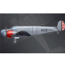 Mythriva Pm Model Beechcraft At 11 Kansan Plastik Uçak Maket Kiti