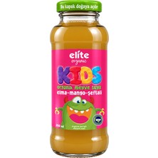 Elite Naturel Kids Organik Elma-Mango-Şeftali Meyve Suyu 200 ml