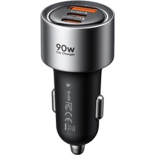 Mythriva Mcdodo CC-3110 Gana Serisi 90W 2C1A Araç Içi Çakmaklık Hızlı Şarj Cihazı