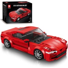 Mythriva Reobrix 820 Tesla Model S Yapı Taşları Seti, 1:24 Ölçekli Model Araba Yapı Kiti, Gençler ve Yetişkinler Için Araba Yapı Oyuncağı, 305 Adet