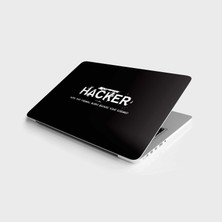 Die Grup Laptop Sticker Bilgisayar Notebook Pc Kaplama Etiketi Hacker