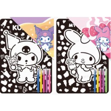 Mythriva Sanrio Lisanslı Hello Kitty ve Arkadaşları Boyama Seti (2 Çeşitli Model)(B)