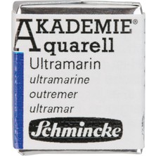 Mythriva Schmincke Akademie Aquarell Yarım Tablet Sulu Boya 443 Ultramarine