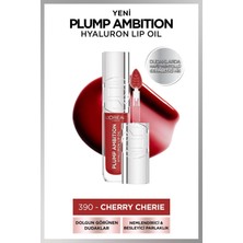 Str Store Loreal Paris Plump Ambition Hyaluron Lip Oil - 390 Cherry Cherie