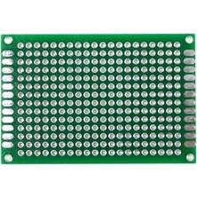Mythriva 4X6CM Epoxy Çift Taraflı Delikli Plaket