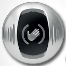 Mythriva Temassız Kapı Açma Butonu - El Sensörü, Hijyenik No-Touch Switch, LED Işıklı Şık Tasarım, Otomatik Kapı ve Geçiş Kontrol Sistemleri Için Uygun