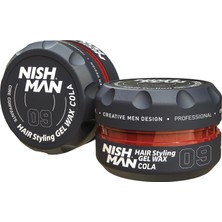 Mythriva Nishman Saç Şekillendirici Wax | Tüm Saç Tiplerine Uygun | Parlak Saçlara Özel Wax (09 Cola, 150 Ml)