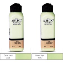 Vionna Artdeco Akrilik Boya, 2'li Set, 140 Ml, Üzüm Yeşili 3036
