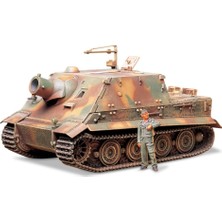 Vionna Tamiya 300035177-1:35 Wwıı Fırtına Kaplanı, 38 Cm, RW61 (1), Orijinaline Uygun Reprodüksiyon, Plastik Montaj Seti, El Işi, Model Montaj Seti, Montaj, Boyasız, Kahverengi