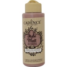 Vionna Cadence Style Matt Mat Akrilik Boya, Küllü Gül, 120ML