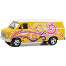 Vionna Greenlight Keep On Vannin’ Serisi - 1976 Chevrolet G20 Custom Van Diecast Model Araba