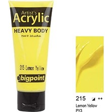 Vionna Bigpoint Akrilik Boya 75 ml Lemon Yellow 215