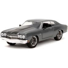 Vionna Jada Fast & Furious 1:24 1970 Chevy Chevelle Ss Döküm Araba, Çocuklar ve Yetişkinler Için Oyuncaklar (Gri)
