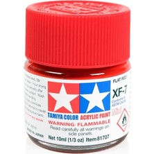 Vionna Tamiya Xf-7 Flat Red Mat Akrilik Boya (10 Ml)