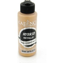 Vionna Cadence Hybrid Multisurface Metalik Boya 120 Ml. HM-801 Antik Altın