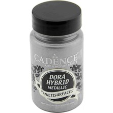 Vionna Cadence Dora Hybrid Metallic For Multisurfaces Her Yüzey Için Akrilik Boya 90 Ml. 7132 Gümüş C.DHM7132
