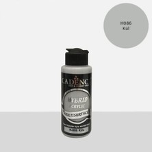 Vionna Cadence Hibrit Multisurface Akrilik Boya, 120 Ml, H086 Kül