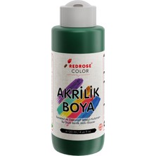 Vionna Red Rose Koyu Yeşil Akrilik Boya 120 ml