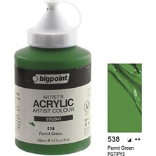Vionna Bigpoint Akrilik Boya 500 ml Perm Green 538