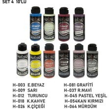 Vionna Cadence Hybrid Multisurface Akrilik Boya, 120ML, 10'lu Set, Renkli