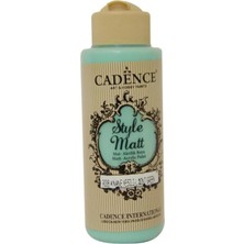 Vionna Cadence Style Matt Akrilik Boya, 120ML, Açık Nane Yeşili
