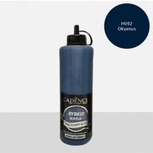 Vionna Cadence Hybrid Multisurfaces Akrilik Boya, 500ML, H092 Okyanus