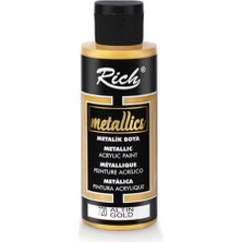 Vionna Rich Metalik Akrilik Boya 130CC. N:724 Klasik Altı