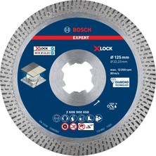 Vionna Bosch Professional 1x Expert Hardceramic X-Lock Elmas Kesme Diskleri (Sert Fayanslar, Sert Taş, Ø 125 Mm, Aksesuar Küçük Avuç Taşlama Makinesi)
