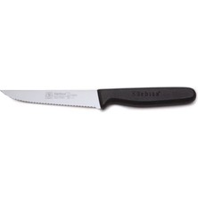 Vionna Sürbısa 61005-LZ Tırtıklı Uç Biftek Bıçağı (Siyah)