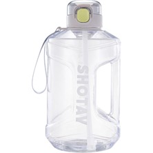 Vionna Shotay Barrel Su Matarası Tritan Gri 2200ML