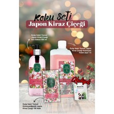 Vionna Japon Kiraz Çiçeği Eyüp Sabri Sıvı Sabun 500ML, Kolonya 1lt, Mendil 150'LI ve Rosie Pamuk