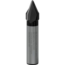 Vionna Bosch Professional Aksesuar 2608 628 406 V Oluk Freze 8 Mm, D1 11 Mm, Uzunluk 14 Mm, G 45 Mm, 60°
